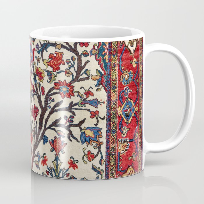 Bakhtiari Khan Central Persian Carpet Print Coffee Mug