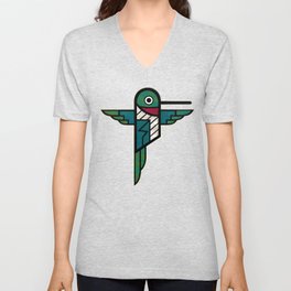Hummingbird V Neck T Shirt