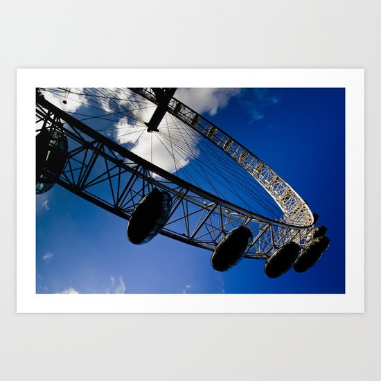 The London Eye Art Print