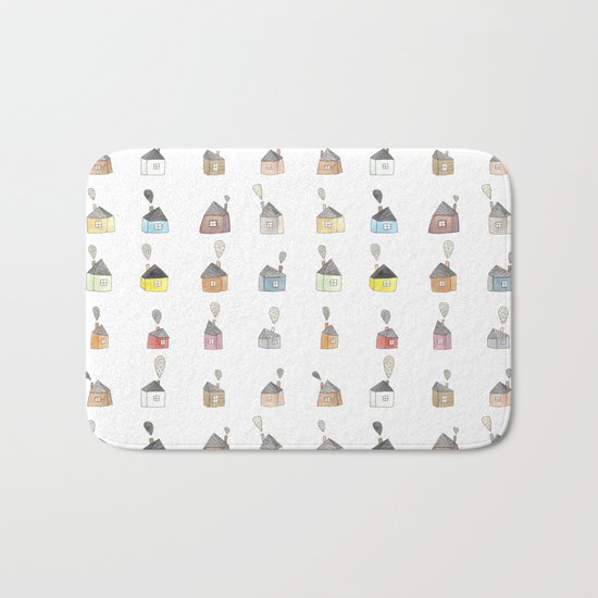 les petites maisons douillettes Bath Mat
