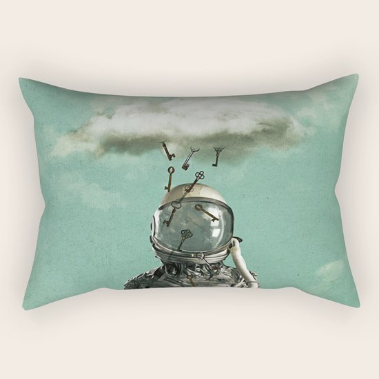 Rain Rectangular Pillow