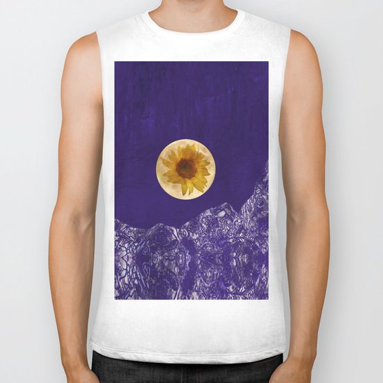 Sunflower Moon Biker Tank