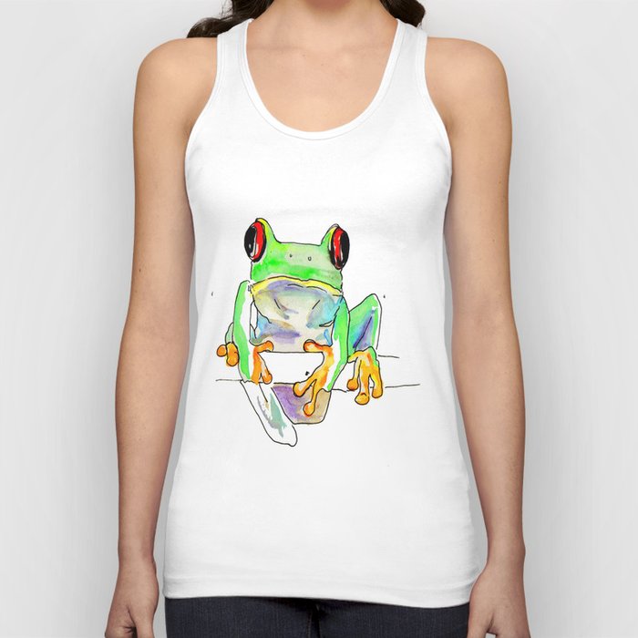 Nigel the red eyed tree frog Tank Top