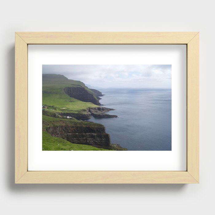 Faroe Islands Recessed Framed Print