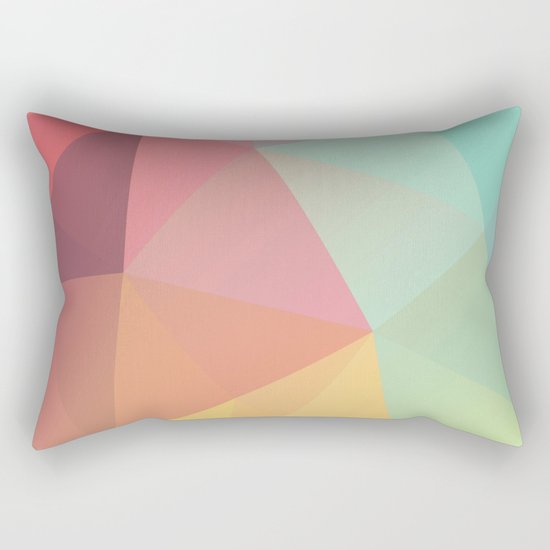 Geometric IX Rectangular Pillow
