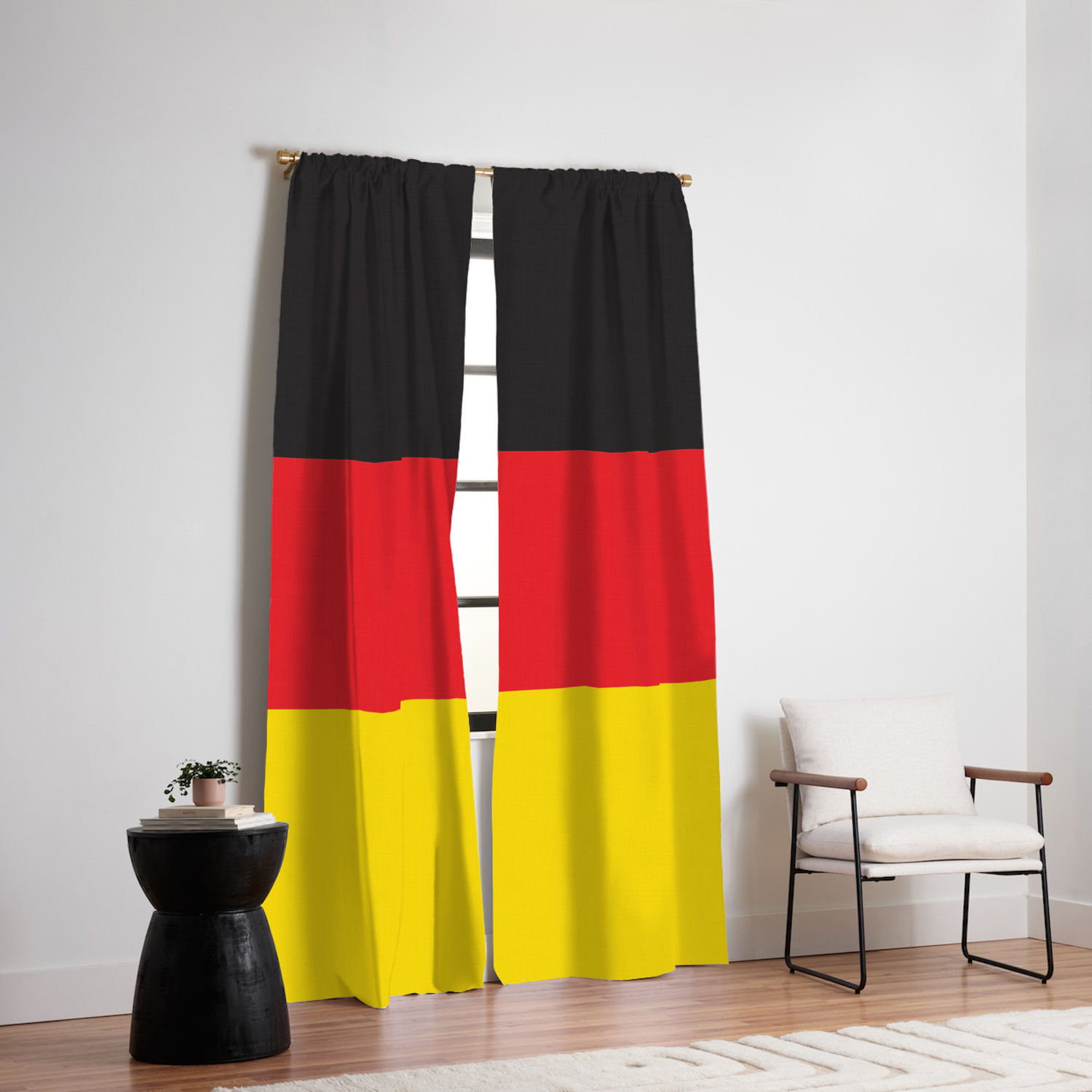 3 Color Combination Flag Blackout Curtain By Kamelia 12 Society6