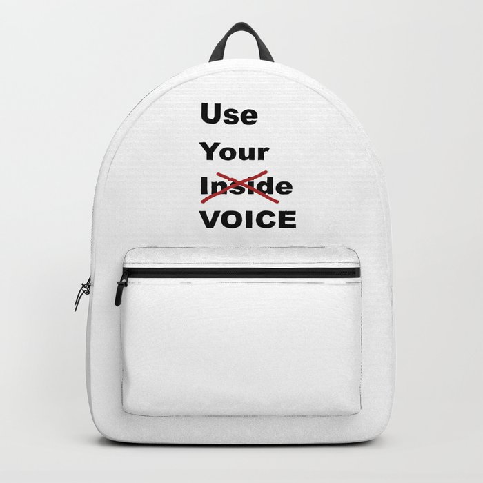 Use Your Voice Backpack