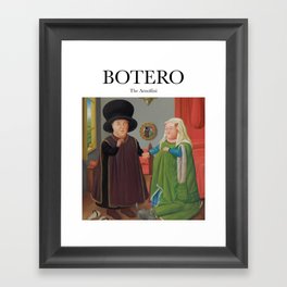 Botero - The Arnolfini Framed Art Print