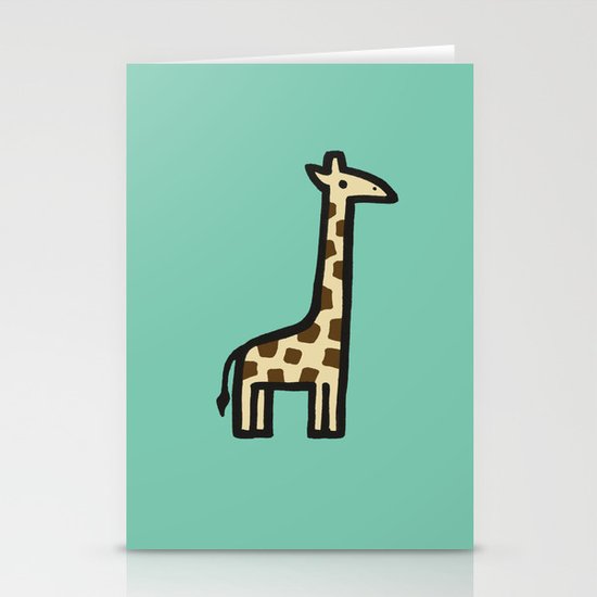 Giraffe Stationery Cards