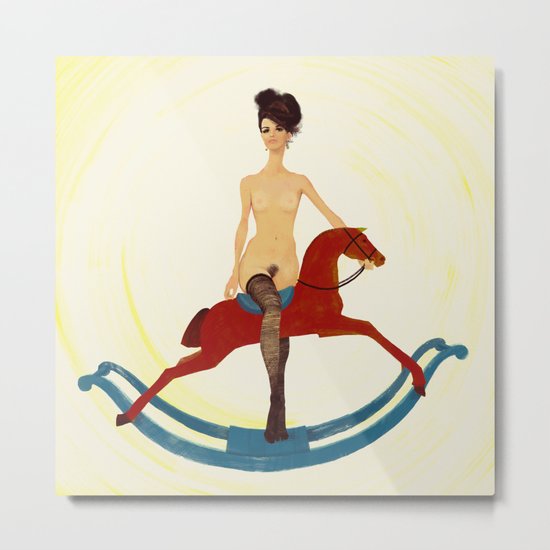 Rocking New Year Metal Print
