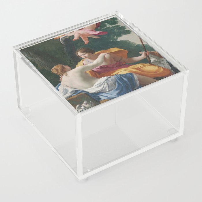 Venus and Adonis - Simon Vouet  Acrylic Box