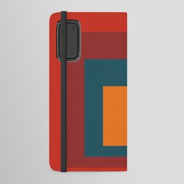 color square 15 Android Wallet Case