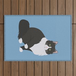 Siberian Forest Cat Outdoor Rug