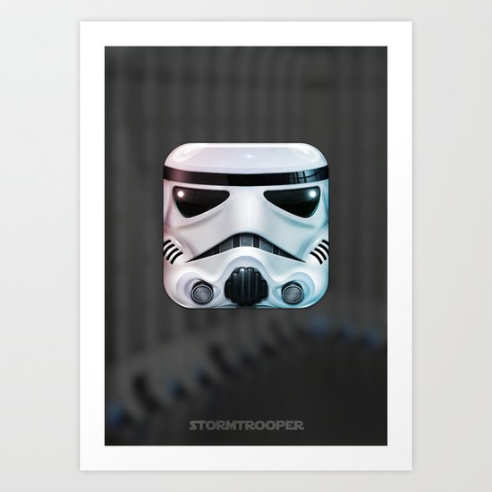 Stormtrooper Art Print