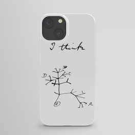 Darwin - Tree of Life - I Think iPhone Case