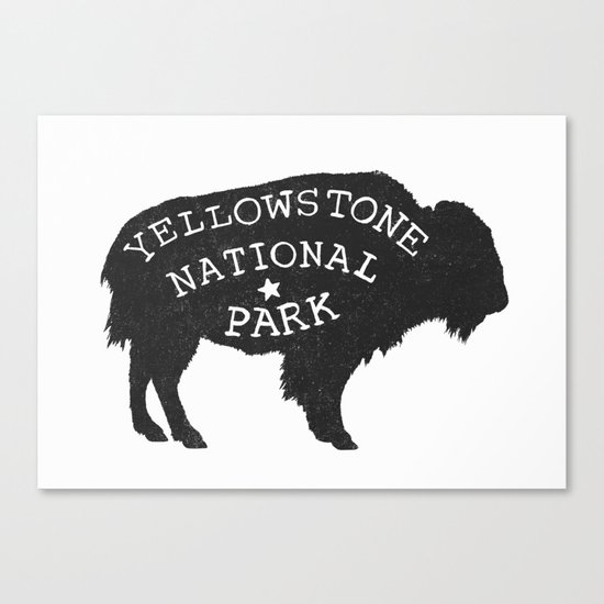 Yellowstone Canvas Print