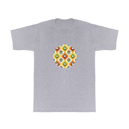 Native American colorful traditional navajo pattern T Shirt