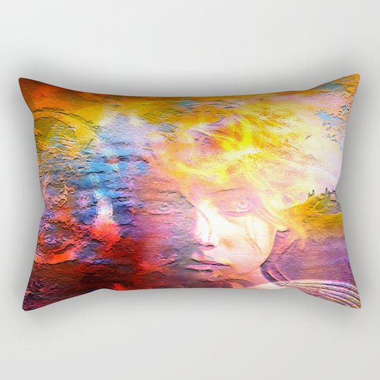" The truth for the world M. " Rectangular Pillow