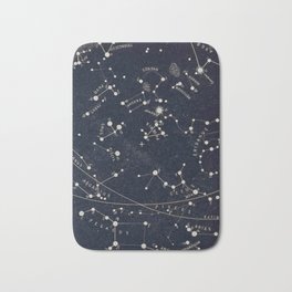Constellation Chart Badematte