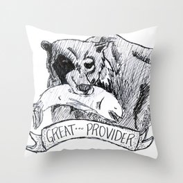 Great Provider Bear Throw Pillow