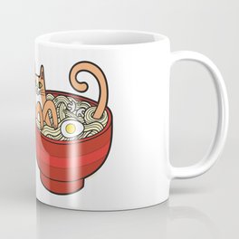 Rowrmen Cat Ramen Coffee Mug