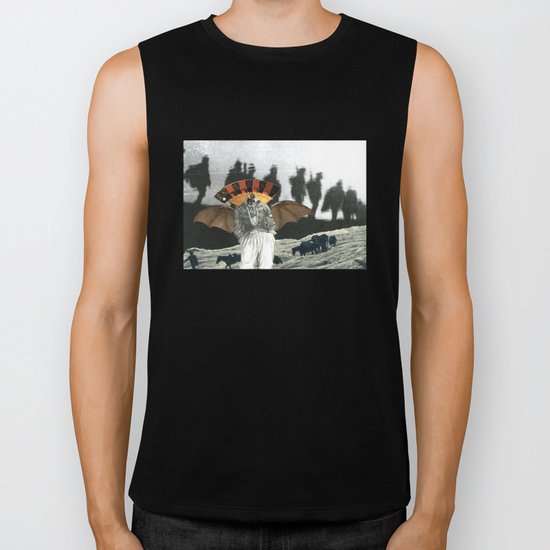 You Don't Have To Follow The Crowd, If You Don't Want To Biker Tank