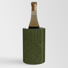 Lines (Olive Green) Wine Chiller