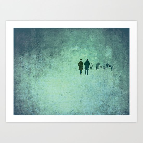 People Art Print