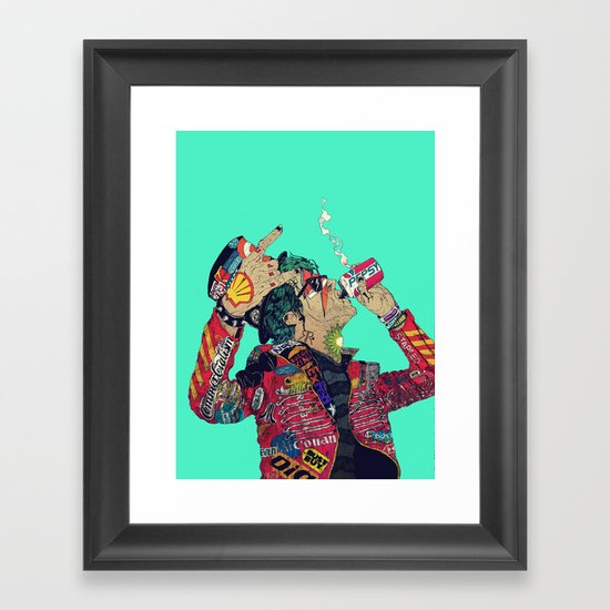 Enemy Framed Art Print