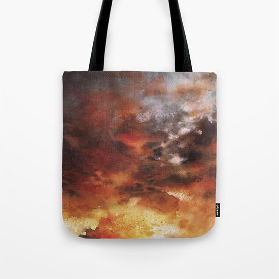 Windmill and the Sunset Sky Tote Bag