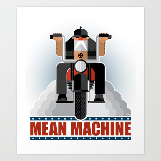 Mean Machine Art Print