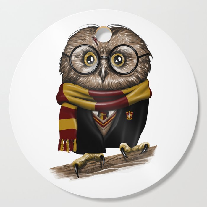 Owly Wizard Cutting Board