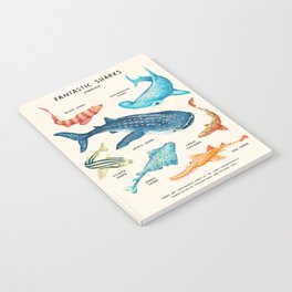 FANTASTIC SHARKS Notebook