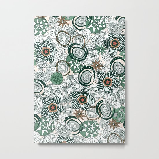 succulents limited Metal Print