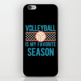 Funny Volleyball Quote iPhone Skin