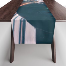 Traveling at the speed of light Table Runner