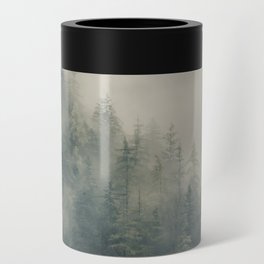 Misty Pine Forest 2 Can Cooler