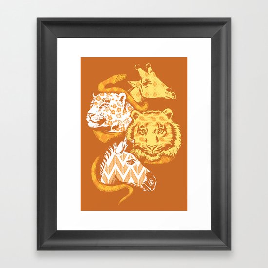 Animal Prints Framed Art Print