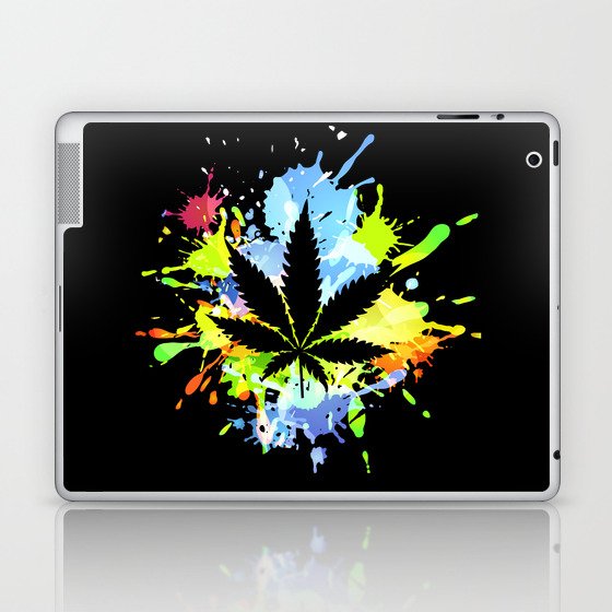 marijuana  canabis Laptop & iPad Skin
