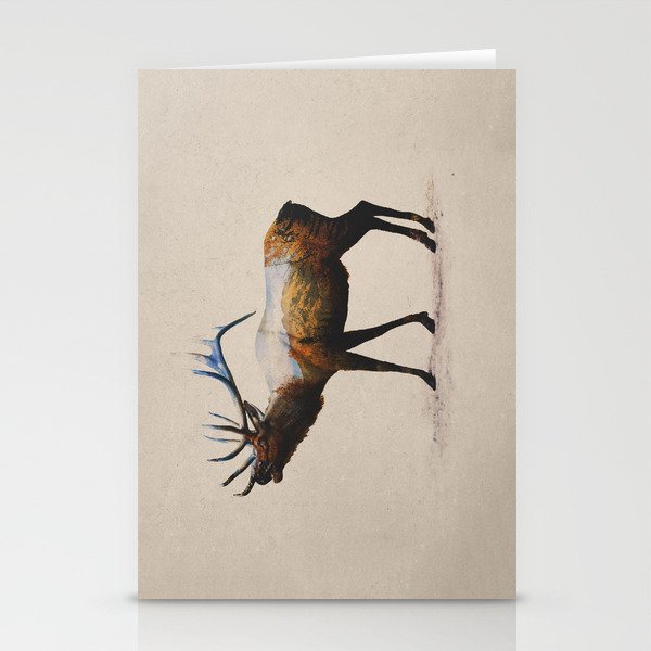 The Rocky Mountain Elk Stationery Cards