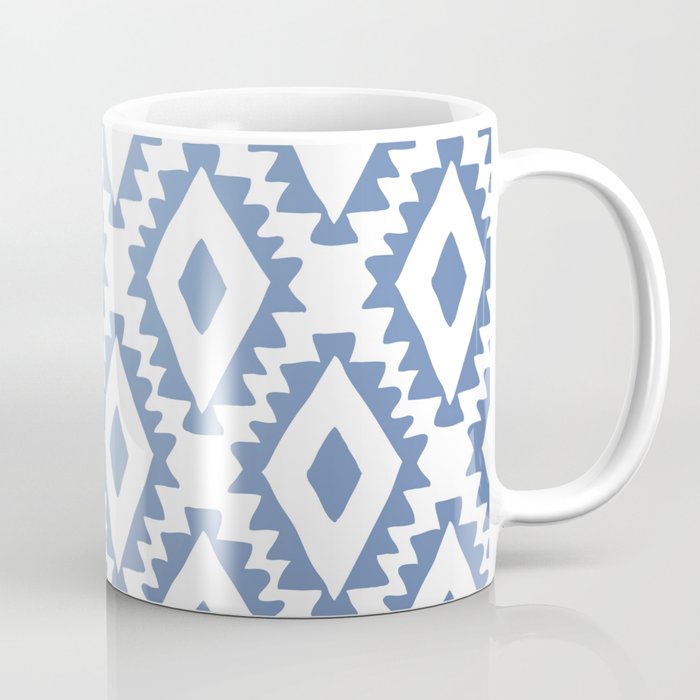 Aztec geometrics - chambray Coffee Mug