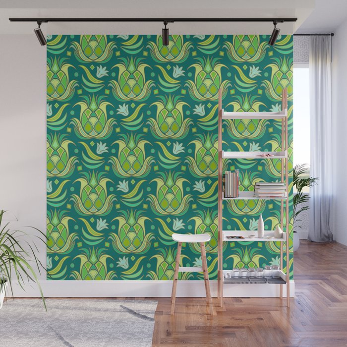 Luxe Pineapple // Rainforest Wall Mural