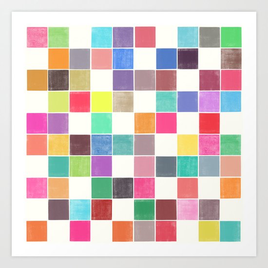 colorquilt 1 Art Print