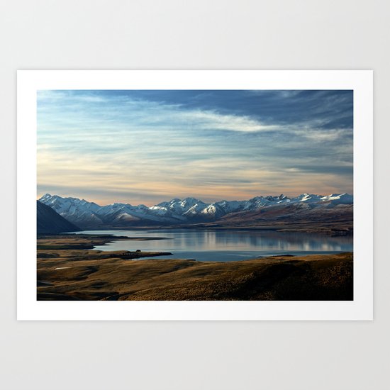 Lake Tekapo, New Zealand Art Print