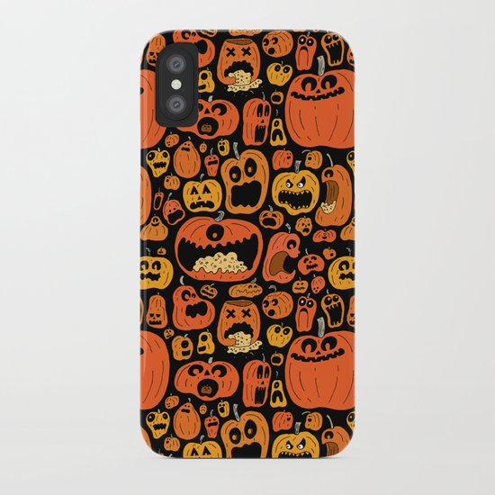 Pumpkin Pattern iPhone Case