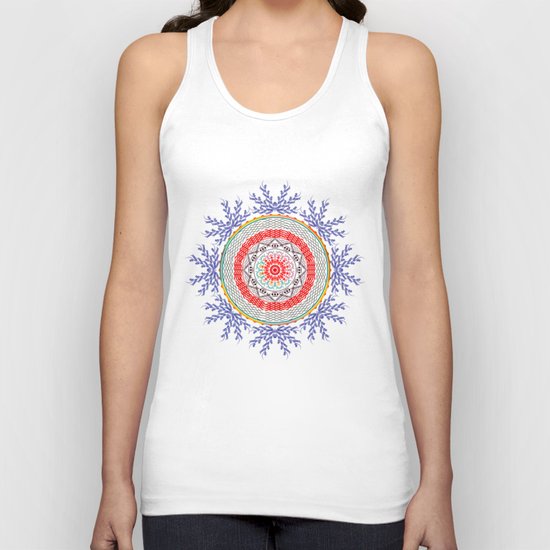 Mandala Unisex Tank Top