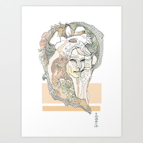 g a t t o Art Print