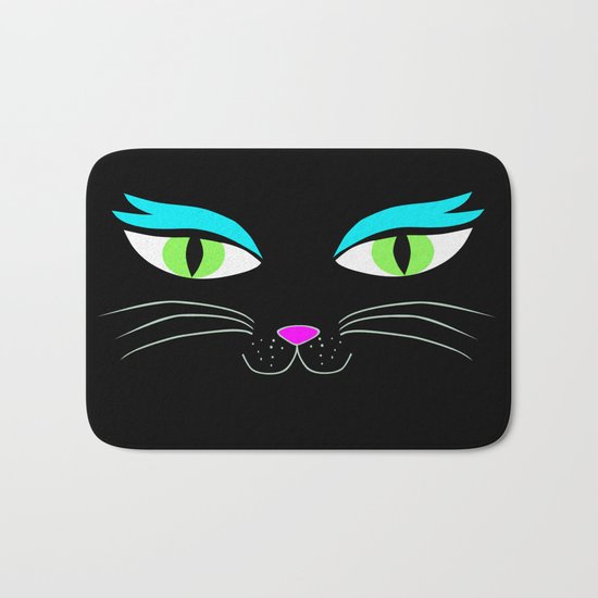 Cat's Eyes Bath Mat