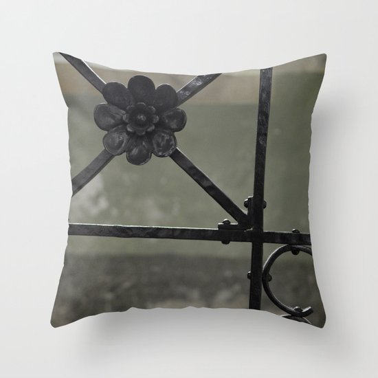 Fence Throw Pillow