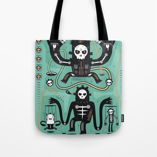 Chamanistik in blue Tote Bag
